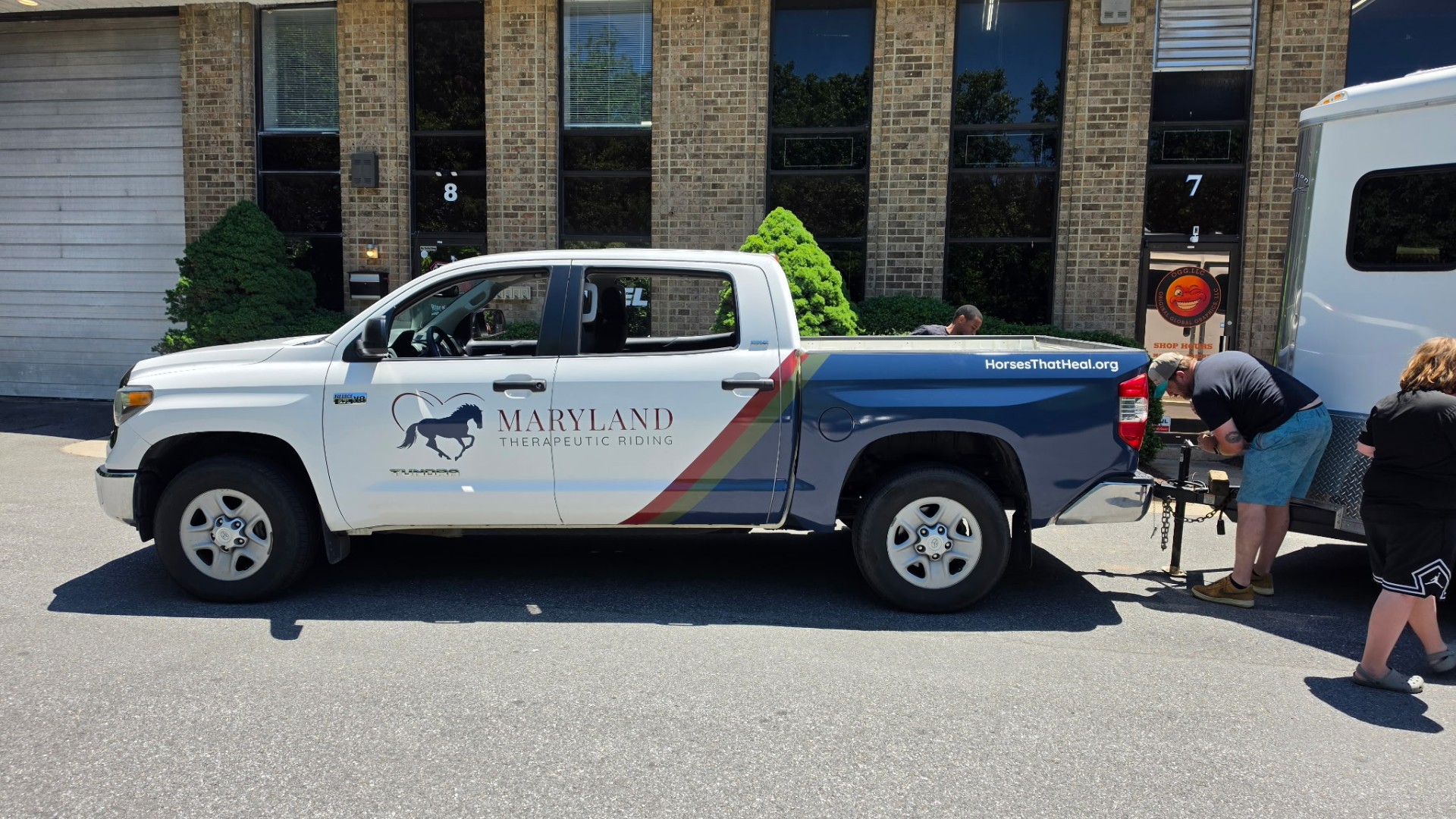 Maryland Therapeutic Riding Fleet, Commercial by OG Graphics in Crofton, MD