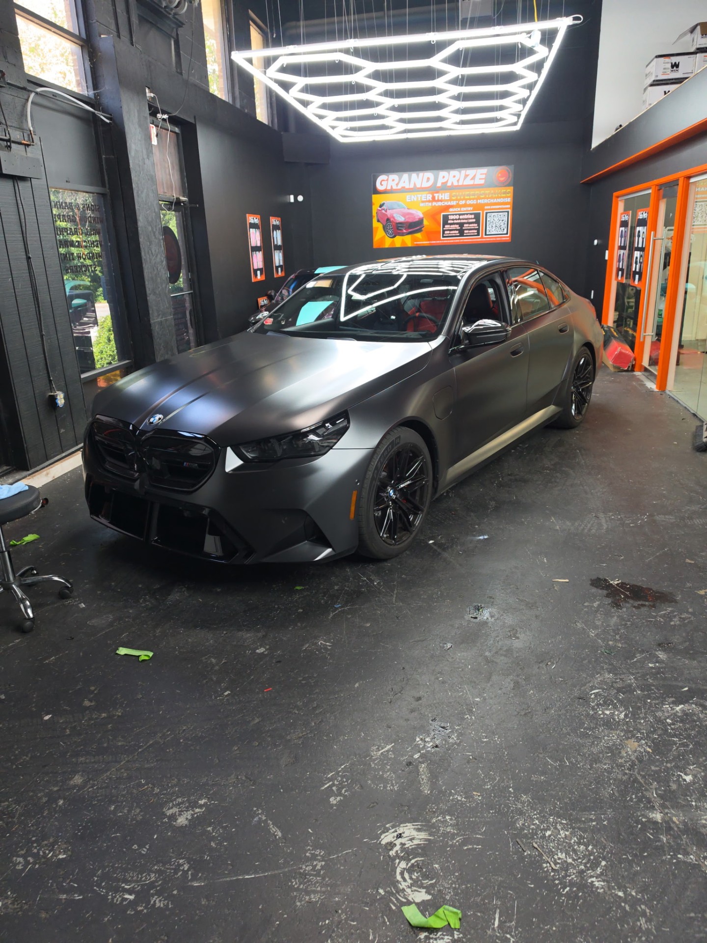 2026 BMW M5 Satin Black PPF, PPF by OG Graphics in Crofton, MD