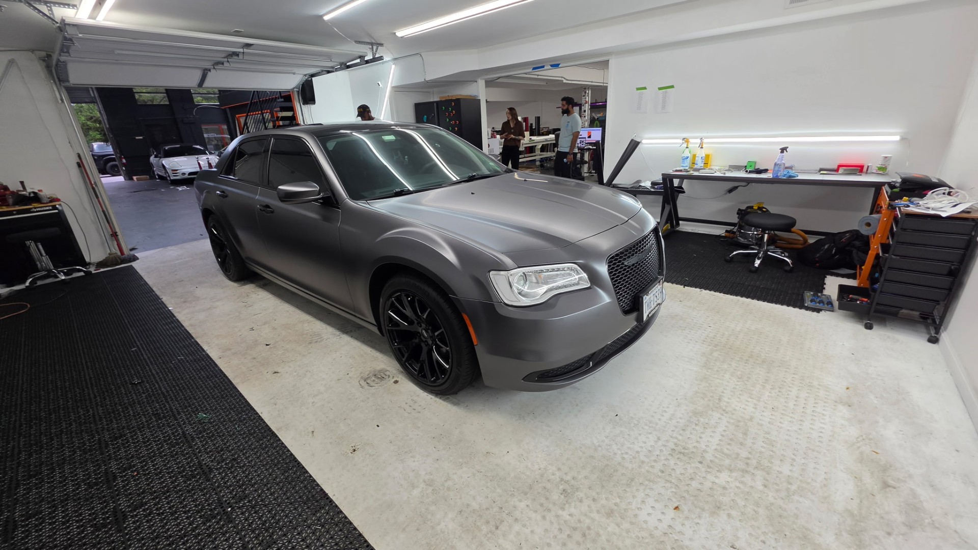 Chrysler 300 Satin Black PPF, PPF by OG Graphics in Crofton, MD