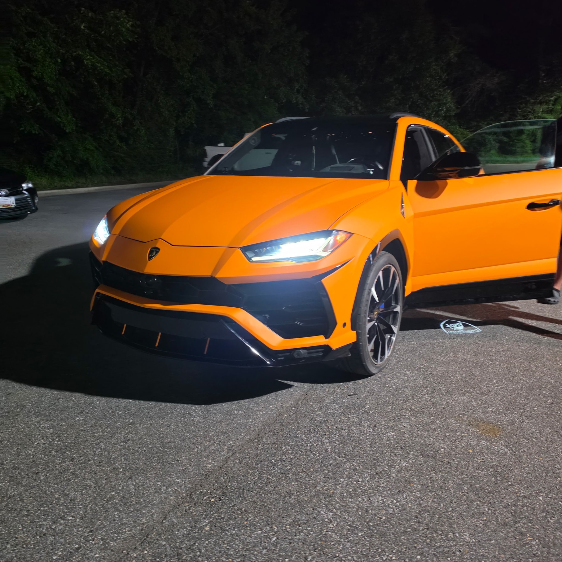 Matte Orange Lamborghini Urus, Color-Change by OG Graphics in Crofton, MD